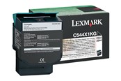 Blæk, Toner & Forbrugsstoffer - Lexmark C544X1KG Toner Black - Lasertoner Sort - C544X1KG