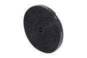Kabel Organisering - Deltaco Hook and Loop Cable Tie 5 m - Black - CM05S