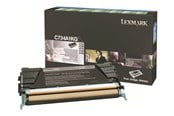 Blæk, Toner & Forbrugsstoffer - Lexmark C734A1KG Black Toner - Lasertoner Sort - C734A1KG