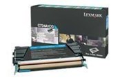 Blæk, Toner & Forbrugsstoffer - Lexmark C736H1CG Toner - Lasertoner Cyan - C736H1CG