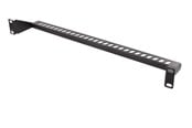 Netværkstilbehør - Deltaco Cable support for 19" mounting 1U Black - 19-1