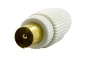 Kabler - diverse - Deltaco Antennestik 9.5mm han - DEL-664