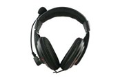 Hovedtelefoner/headset - Deltaco Headset HL-56 - Black - HL-56