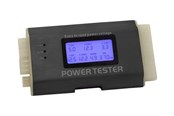 Systemtilbehør (kølepasta mv.) - DeLOCK PSU tester with LCD display - 18159