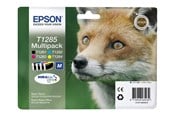 Blæk, Toner & Forbrugsstoffer - Epson T1285 Multipack (Black Yellow Cyan Magenta) Ink - C13T12854010