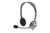 Hovedtelefoner/headset - Logitech H110 Stereo Headset - Grey - 981-000271