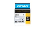 Papir, Fotopapir og Etiketter - DYMO Rhino industri vinyl tape |19 mm x 5.5 m rulle | sort på hvid - 18445