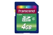 Hukommelseskort - Transcend SDHC Std Class 4 - 4GB - TS4GSDHC4