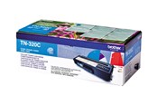 Blæk, Toner & Forbrugsstoffer - Brother TN320C / TN 320C Cyan Toner - Lasertoner Cyan - TN320C