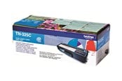 Blæk, Toner & Forbrugsstoffer - Brother TN325C / TN 325C Cyan Toner - Lasertoner Cyan - TN325C