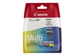 Blæk, Toner & Forbrugsstoffer - Canon CLI-526 / 4541B006 C/M/Y Multi Pac - 4541B006