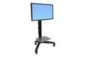 Vægbeslag, AV-Beslag & AV-Møbler - Ergotron Neo-Flex Mobile MediaCenter VHD - Maks 41 kg - Maks størrelse 75" - 24-191-085