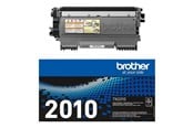 Blæk, Toner & Forbrugsstoffer - Brother TN2010 / TN 2010 Black Toner - Lasertoner Sort - TN2010