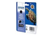 Blæk, Toner & Forbrugsstoffer - Epson T1571 Ink Cartridge - Photo Black - Blækpatron Foto sort - C13T15714010