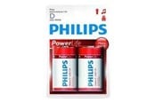 Batteri - Philips Power Life LR20P2B - batteri - D - LR20P2B/10