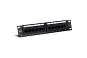Netværkstilbehør - TRENDnet TC-P12C6 12-Port Cat. 6 Unshielded Patch Panel - TC-P12C6