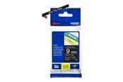 Papir, Fotopapir og Etiketter - Brother TZ e325 - White On Black - Roll (0.9 cm x 8 m) 1 Cassette(s) Laminated Tape - TZE325