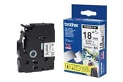 Papir, Fotopapir og Etiketter - Brother TZEFX241 - Black on white Roll (1.8 cm x 8 m) - TZEFX241