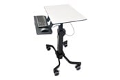 Vægbeslag, AV-Beslag & AV-Møbler - Ergotron CART TEACHWELL II BASE MODEL ACCS - Maks 17.5 kg - Maks størrelse - 24-220-055