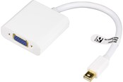 Skærmkabel - Pro Mini DisplayPort - VGA adapter - White - 0.2m - 7340004657538
