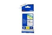 Papir, Fotopapir og Etiketter - Brother TZE241 Black/White Tape 18 mm - TZE241