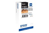 Blæk, Toner & Forbrugsstoffer - Epson T7011 XXL Ink Cartridge - Black - Blækpatron Sort - C13T70114010