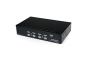 KVM-switch - StarTech.com 4 Port Professional VGA USB KVM Switch with Hub - SV431USB