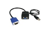 Skærm & Lyd switch - StarTech.com 2 Port VGA Video Splitter - ST122LE