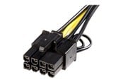 Strømkabel (intern) - StarTech.com PCI Express 6 pin to 8 pin - PCIEX68ADAP