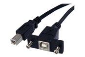 USB kabel - StarTech.com 1 ft Panel Mount USB Cable - USBPNLBFBM1