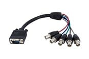 Skærmkabel - StarTech.com Coax HD15 VGA to 5 BNC - VGABNCMF1