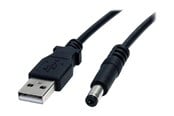 Strømkabel (intern) - StarTech.com USB to Type M Barrel 5V DC *DEMO* - USB2TYPEM