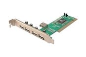 Controller - LogiLink PCI Card USB 2.0 4+1 Port - USB-adapter - PC0028