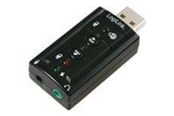 Lydkort - LogiLink USB Soundcard with Virtual 7.1 - UA0078