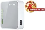 Router & firewall - TP-Link TL-MR3020 Portable 3G/4G Wireless N Router - Wireless router N Standard - 802.11n - TL-MR3020
