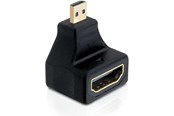 Skærmkabel - DeLOCK HDMI-adapter micro M/F vinklet - 65270