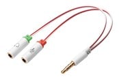 Audio kabel - Sandberg Headset Converter Splitter - 508-59