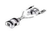 KVM-kabel - Adder CATx kabel til tastatur / video / mus (KVM) - CATX-USB