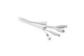Kabel Organisering - MicroConnect Connect cable wrap with hook & loop fastener - CABLESOCK3