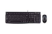 Tastatur - Logitech MK120 Desktop - US - Tastatur & Mus sæt - Amerikansk engelsk - Sort - 920-002562