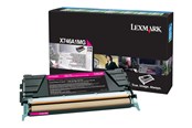 Blæk, Toner & Forbrugsstoffer - Lexmark X746A1MG - Magenta toner - Lasertoner Magenta - X746A1MG