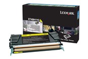 Blæk, Toner & Forbrugsstoffer - Lexmark X748H1YG Yellow - X748H1YG