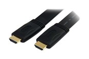 Skærmkabel - StarTech.com HDMI - HDMI - Flat - 1.5m - Sort - HDMIMM6FL
