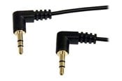 Audio kabel - StarTech.com Slim 3.5mm Right Angle Ster - MU6MMS2RA