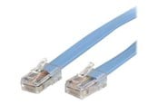 Netværkskabel - StarTech.com Cisco Console Rollover Cable RJ-45 1.8M - Blå - 1m - ROLLOVERMM6