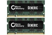 RAM - CoreParts Memory hukommelse - 4 GB : 2 x 2 GB - SO DIMM 200-pin - MMA1070/4GB
