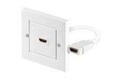 Netværkstilbehør - MicroConnect Connect stikkontakt - HDMWALL1