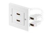 Netværkstilbehør - MicroConnect Connect stikkontakt - HDMWALL2