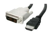 Skærmkabel - StarTech.com HDMI to DVI-D Cable - videokabel - HDMI / DVI - HDDVIMM1M