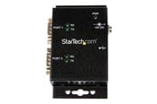 Netværksadapter (netkort, printserver mv.) - StarTech.com 2 Port Industrial Wall Mountable USB to Serial Adapter Hub with DIN Rail Clips - ICUSB2322I